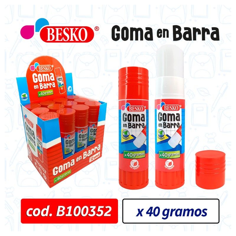 GOMA EN BARRA 40GR - Cod.B100352
