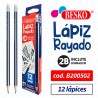 LAPIZ RAYADO 2B - Cod.B200502