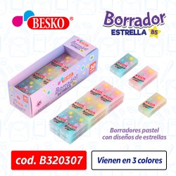 BORRADOR B5 ESTRELLA 30 UND - Cod.B320307