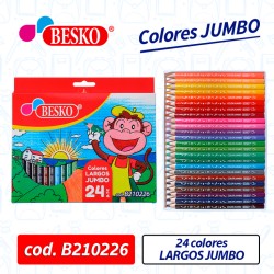 COLORES JUMBO  X24 BESKO - Cod.B210226