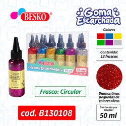 GOMA ESCARCHADA DE 50ml...