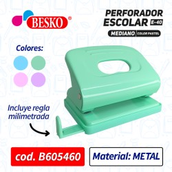 PERFORADOR MEDIANO PASTEL...