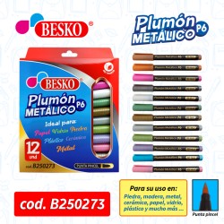 PLUMON METALICO P6 BESKO - Cod.B250273