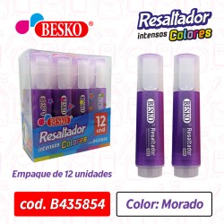 RESALTADOR (MORADO) BESKO - Cod.B435854