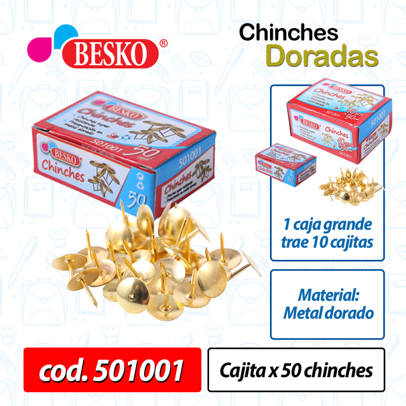 CHINCHE DORADO - COD. 501001